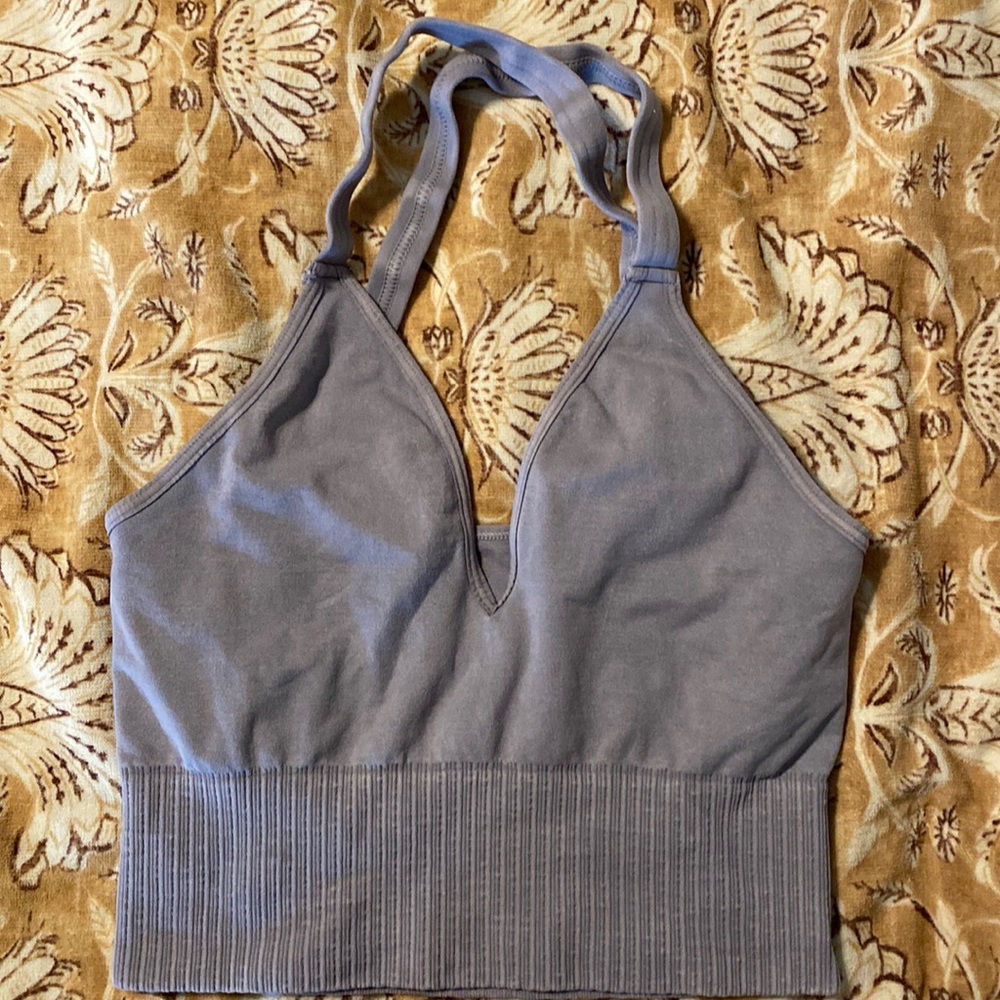 Free People purple sports bra
